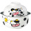 Cow Pattern Ceramic Noodle Bowl 1 Piece 1