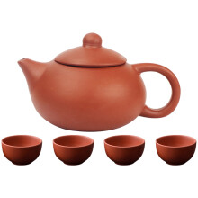 Lila homokos teáskanna készlet pu-erh tea főzéséhez