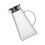 Glass water pitcher with lid 1.5L 5