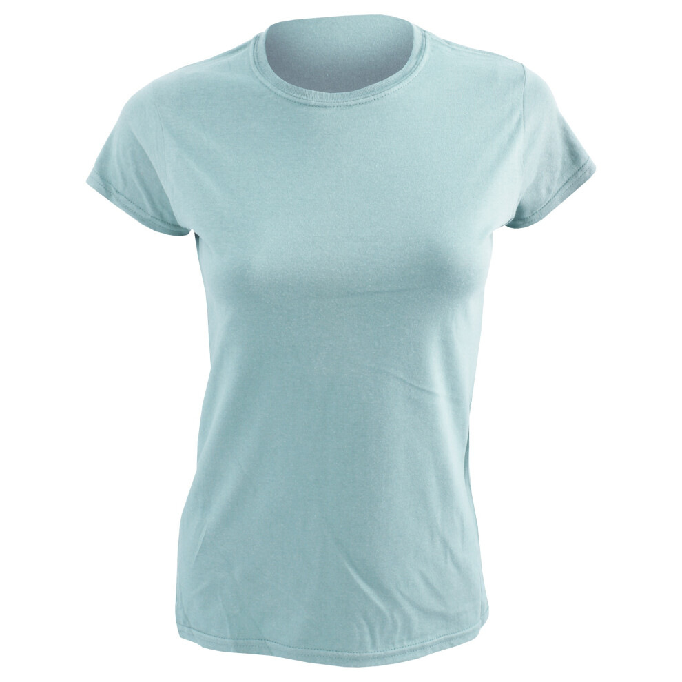 Gildan (2Xl, Sky) Ladies Soft Style Short Sleeve T-Shirt