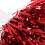 Cheerleader Hand Flower Props Red 6 pcs 6