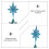 Christmas Star Tree Topper Blue 1 Piece 4