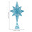 Christmas Star Tree Topper Blue 1 Piece 6