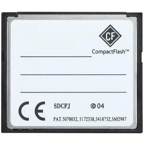 CompactFlash memory card industrial grade 128MB 2