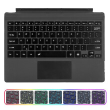 Wireless Bluetooth 5.1 Keyboard with LED Backlit Trackpad 1