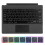 Wireless Bluetooth 5.1 Keyboard with LED Backlit Trackpad 1 1