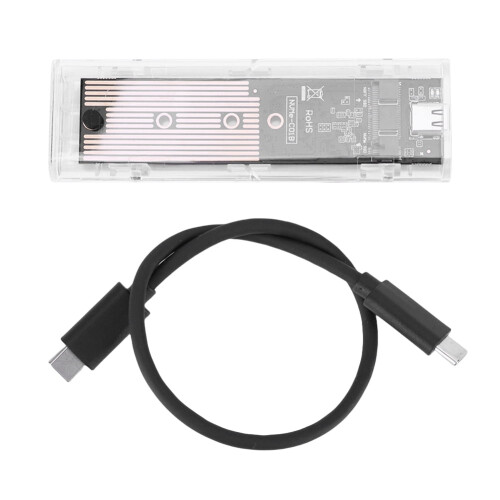 Jixopn M.2 NVMe SSD Enclosure USB 3.1 Type-C