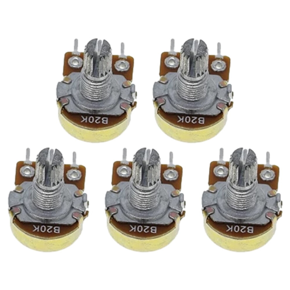 Wh148 Linear Potentiometer 20K 5Pcs 917087584449