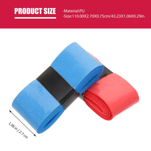 Badminton Overgrip Tape PU Elastic Perforated 12 Pcs 1