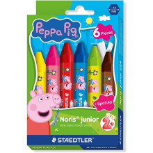 Staedtler Peppa Pig Jumbo Wax Crayons Pack of 6
