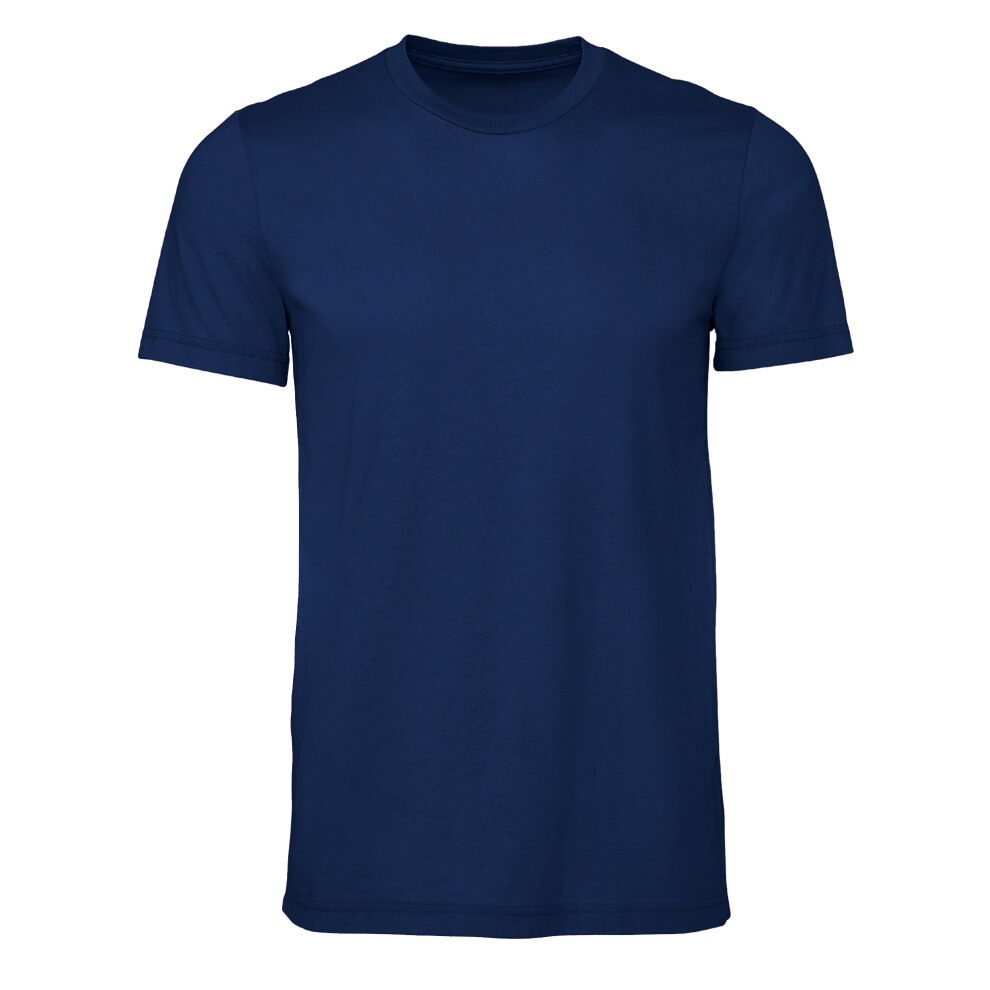 Gildan (L, Navy) Mens Midweight Soft Touch T-Shirt