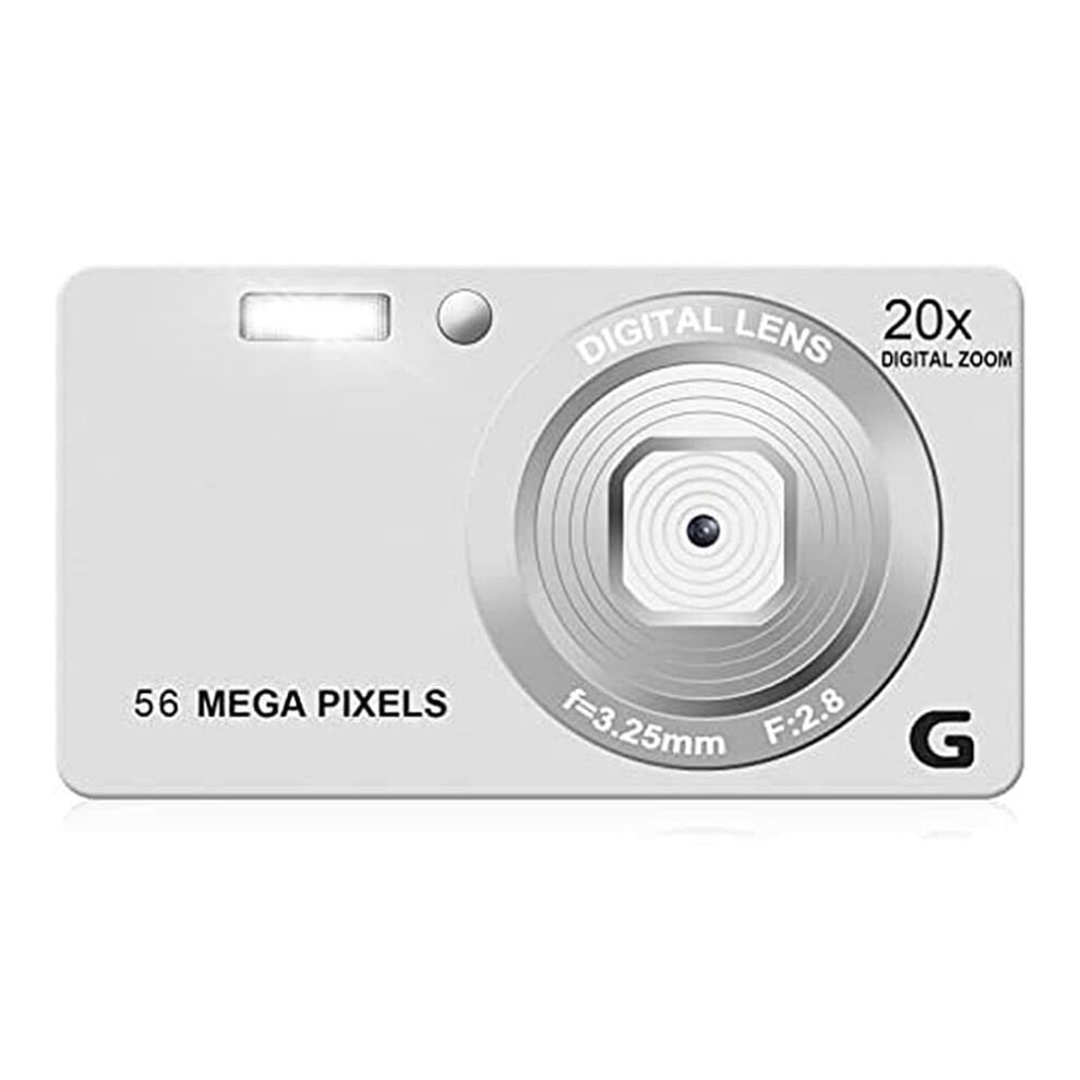 Jixopn Auto Focus Camcorder 4K 56Mp 20X Zoom White 917087587402
