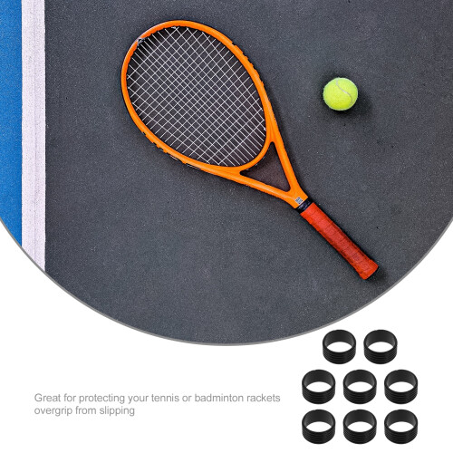 Tennis racket overgrip protector rubber apron 8 pcs 2