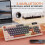 Jixopn Bluetooth 5.0 RGB backlit keyboard 94 keys 5