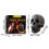 Ceramic fire pit skull decor for haunted house 6