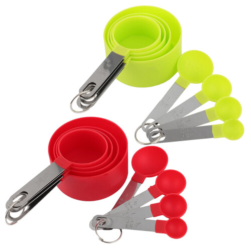 Measuring Cups and Spoons Set Kitchen Baking Tools 1 Set 1