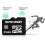 Micro SDHC memory card Class 10 16GB with adapter 3