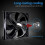 USB Cooling Fan 120mm Dual 5V Portable 5