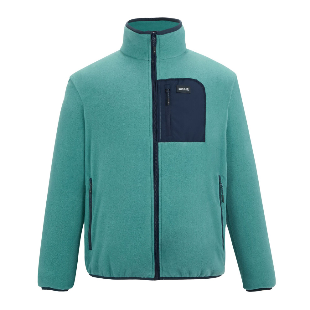 Regatta (L, Arctic/Navy) Mens Frankie Full Zip Fleece Jacket
