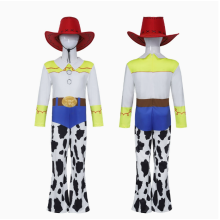 (170) Toy Story Jessie Halloween Cosplay Costume Cloth For Adult Men's & Women Suit