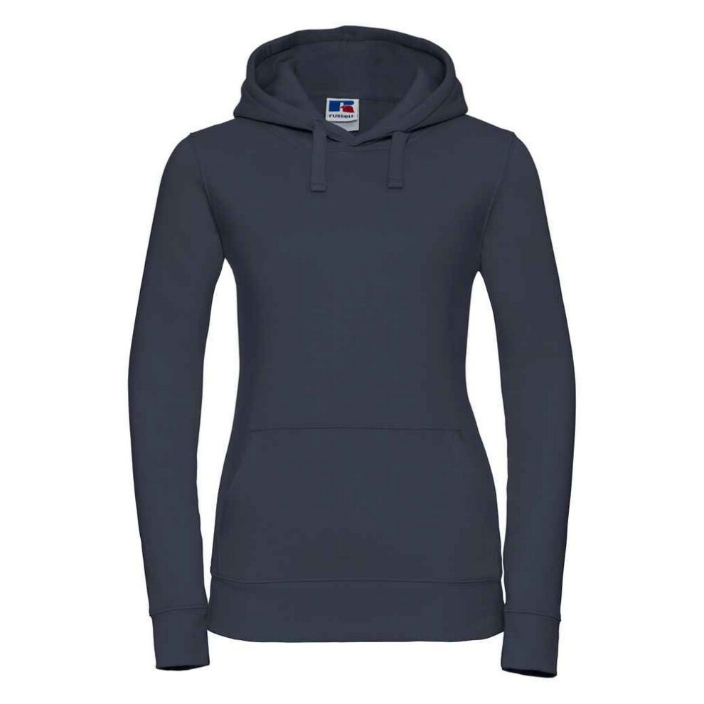 Russell (12 Uk, French Navy) Womens/Ladies Authentic Hoodie