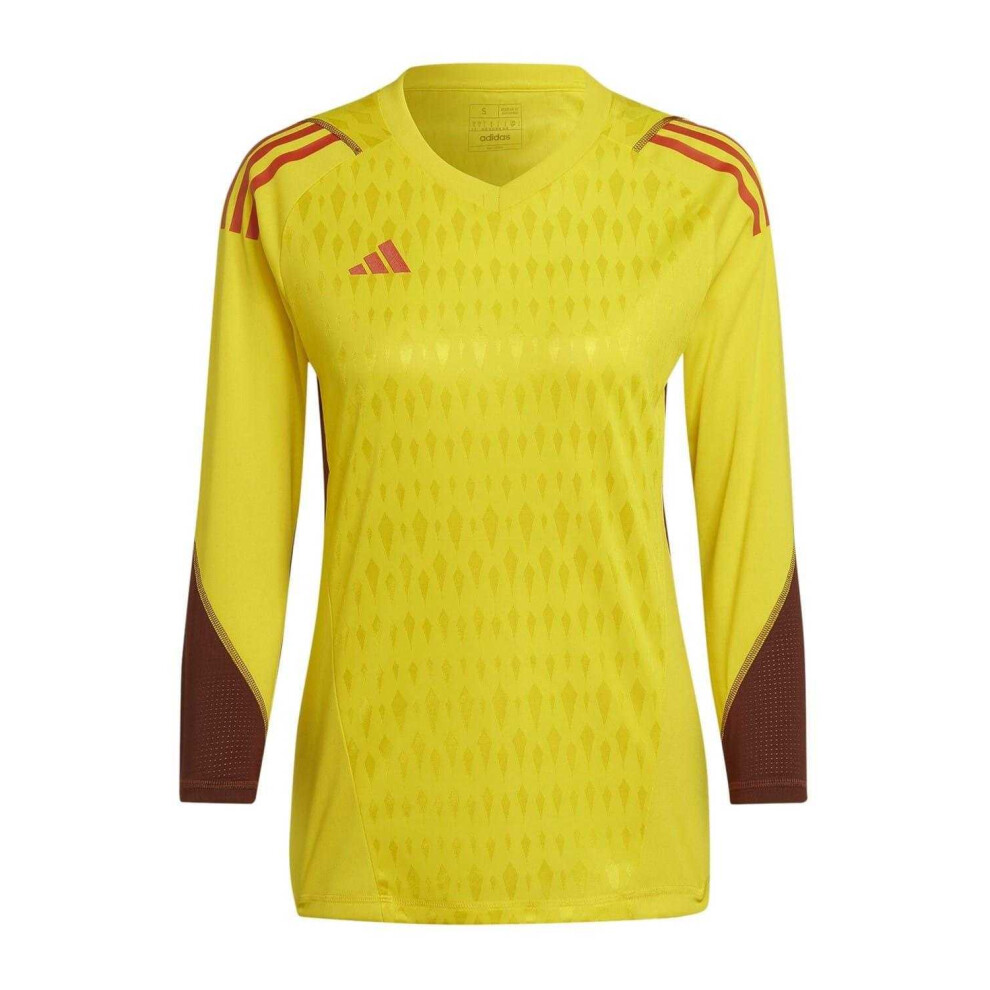 Adidas (14 Uk, Yellow/Red) Womens/Ladies Tiro 23 Pro Goalkeeper Jersey