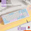 Jixopn K96 gaming keyboard Bluetooth silent 100-key 8