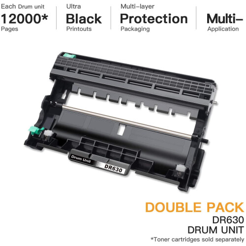 Brother DR630 drum unit replacement for DCP-L2520DW L2540DW 1