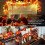 Thanksgiving String Lights Pumpkin Maple Leaf 20 ft 40 LED 7