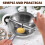 Stainless Steel Potato Presser 1 pc Silver 3