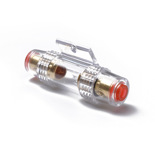 Θήκη ασφαλειών AGU εν σειρά 4/8Gauge AWG, κουτί ασφαλειών με ασφάλεια 100Amp 1