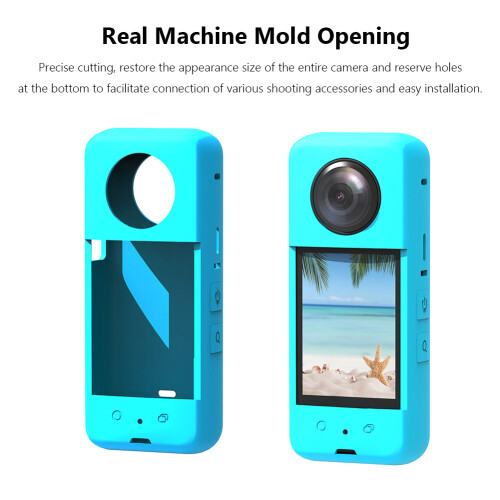 Silicone Case for Insta360 X3 Anti-scratch Waterproof 2