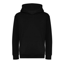 (1-2 Years, Deep Black) Awdis Childrens/Kids Organic Hoodie