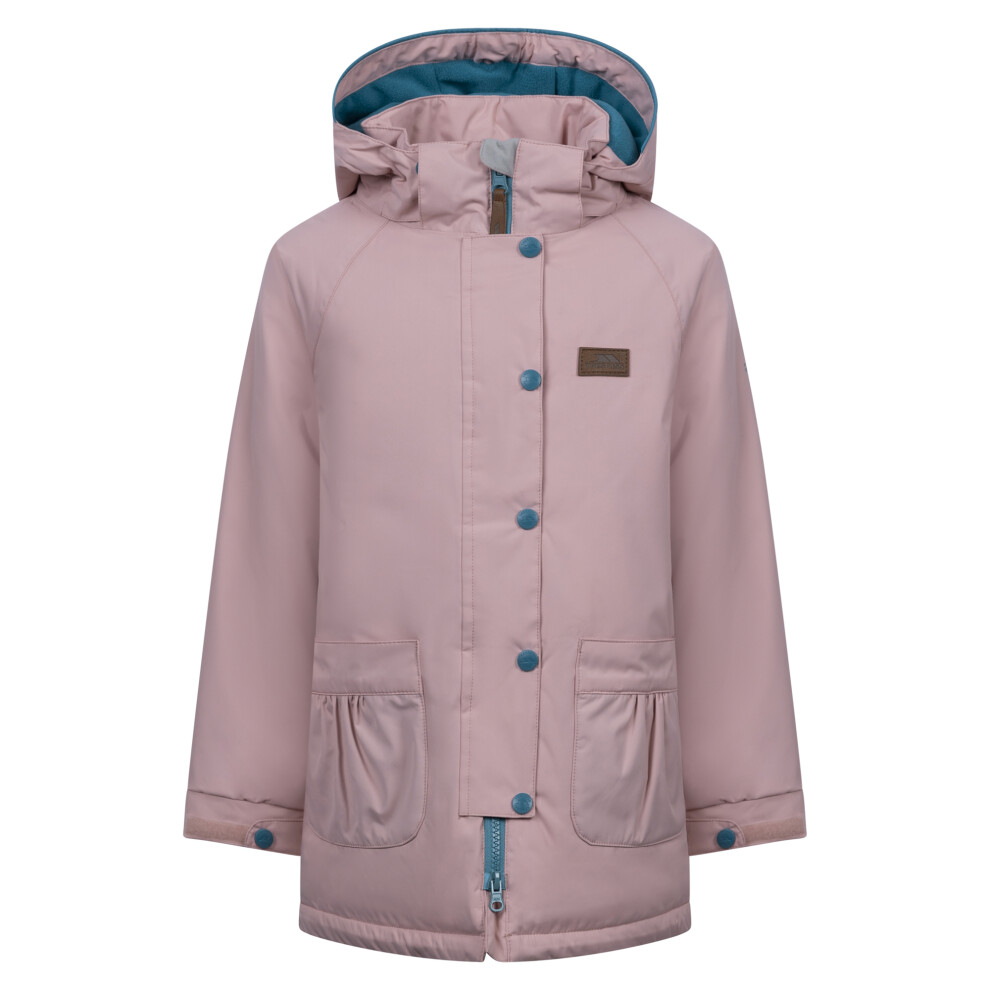 Trespass (11-12 Years, Mid Rose) Girls Roselettie Raincoat