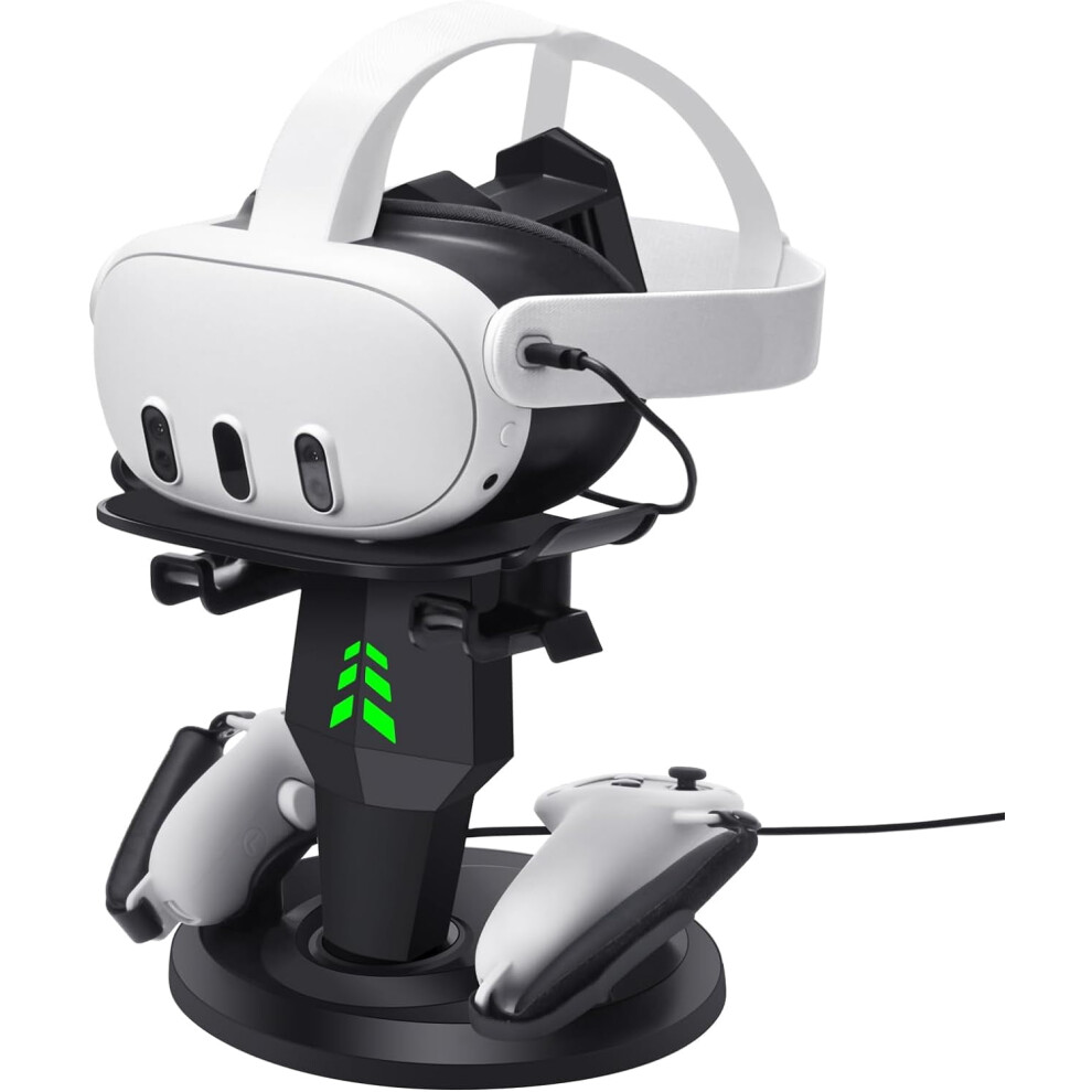Vr Headset Charging Dock For Meta Quest 3 And Quest 2 9336866811346