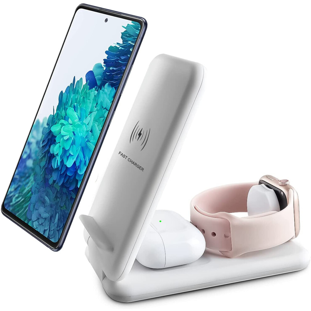 Wireless Charger 3-In-1 Qi-Certified Folding Station 9336866812329