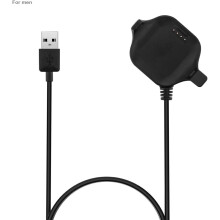 Kompatibel med Garmin Forerunner25, stor ersättnings-USB-laddningskabel, USB-laddare, laddningskablar, dockningsstation för kompatibel med Garmin