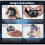 Torque  Hand Exerciser,Gyro  Hand Wrist Exerciser with Counter,Portable Auto-Start Colorful Lighting 1