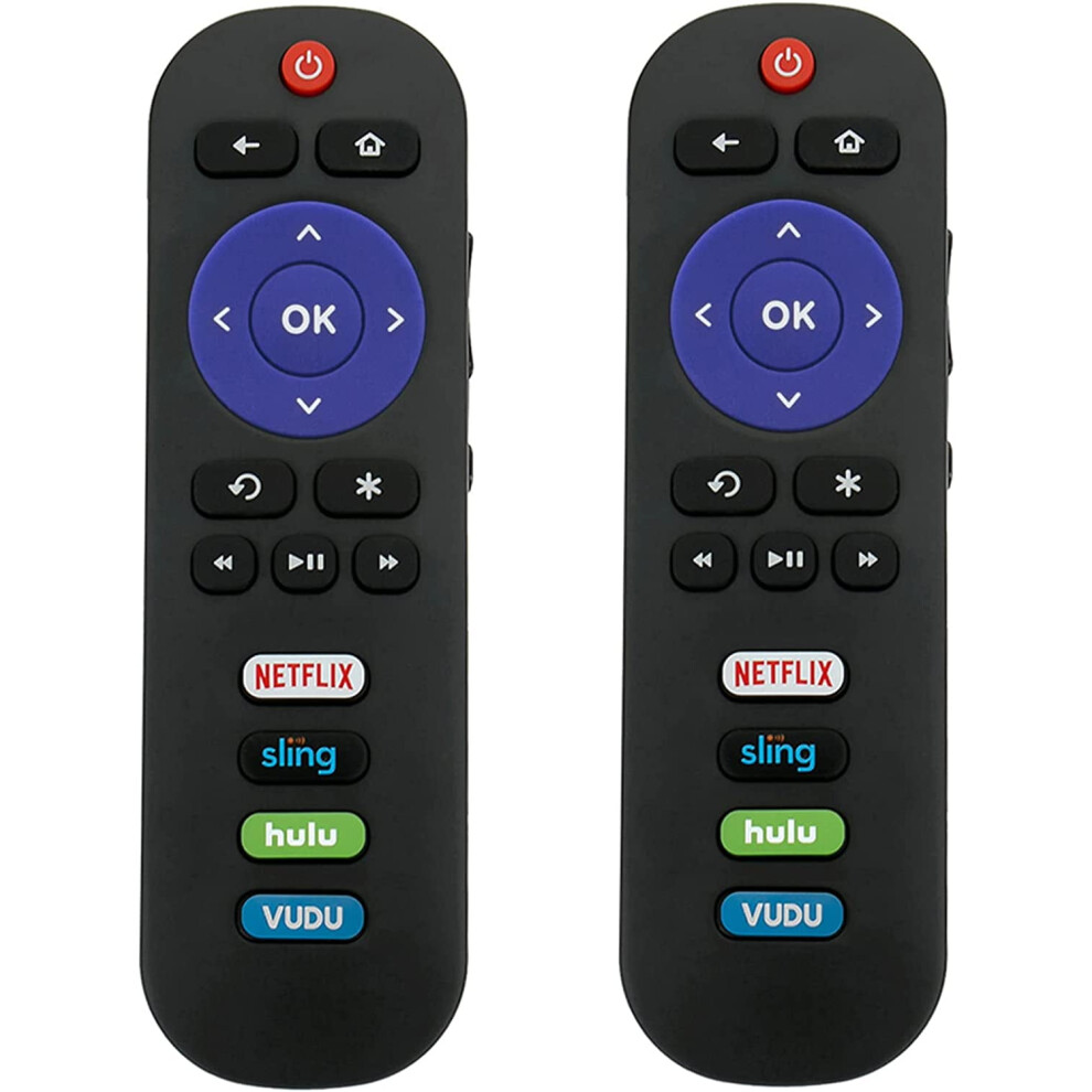 Tcl Roku Tv Remote Replacement Pack Of 2 9336866819168