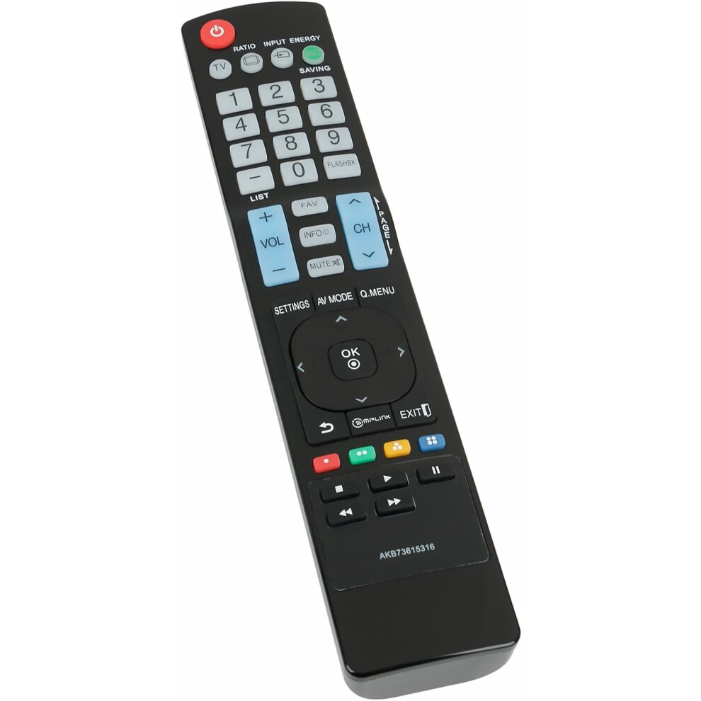 Akb73615316 Replacement Remote For Lg Plasma Tvs 9336866818864