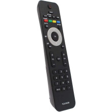 Ersatzfernbedienung passend für kompatibel mit Philips TV32PFL3506/F7, 40PFL3706/F7, 40PFL3505D/F7 und 42PFL3603D/27