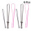 Plastic Drawstring Threader Set 6 pcs (2 metal + 1 plastic) 4