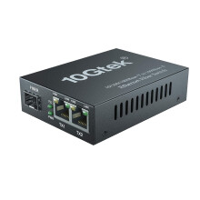 3-Port Gigabit Ethernet Switch Unmanaged 1 SFP Slot
