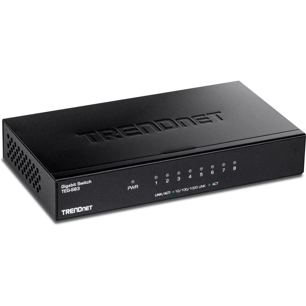 Gigabit Desktop Switch 8-Port Fanless 16Gbps 917087588355