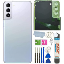 Galaxy S21Plus bakre glasskydd hölje lucka ersättning kompatibel med Samsung Galaxy S21+ Plus5G SM-G996B G996U G996U1G996W