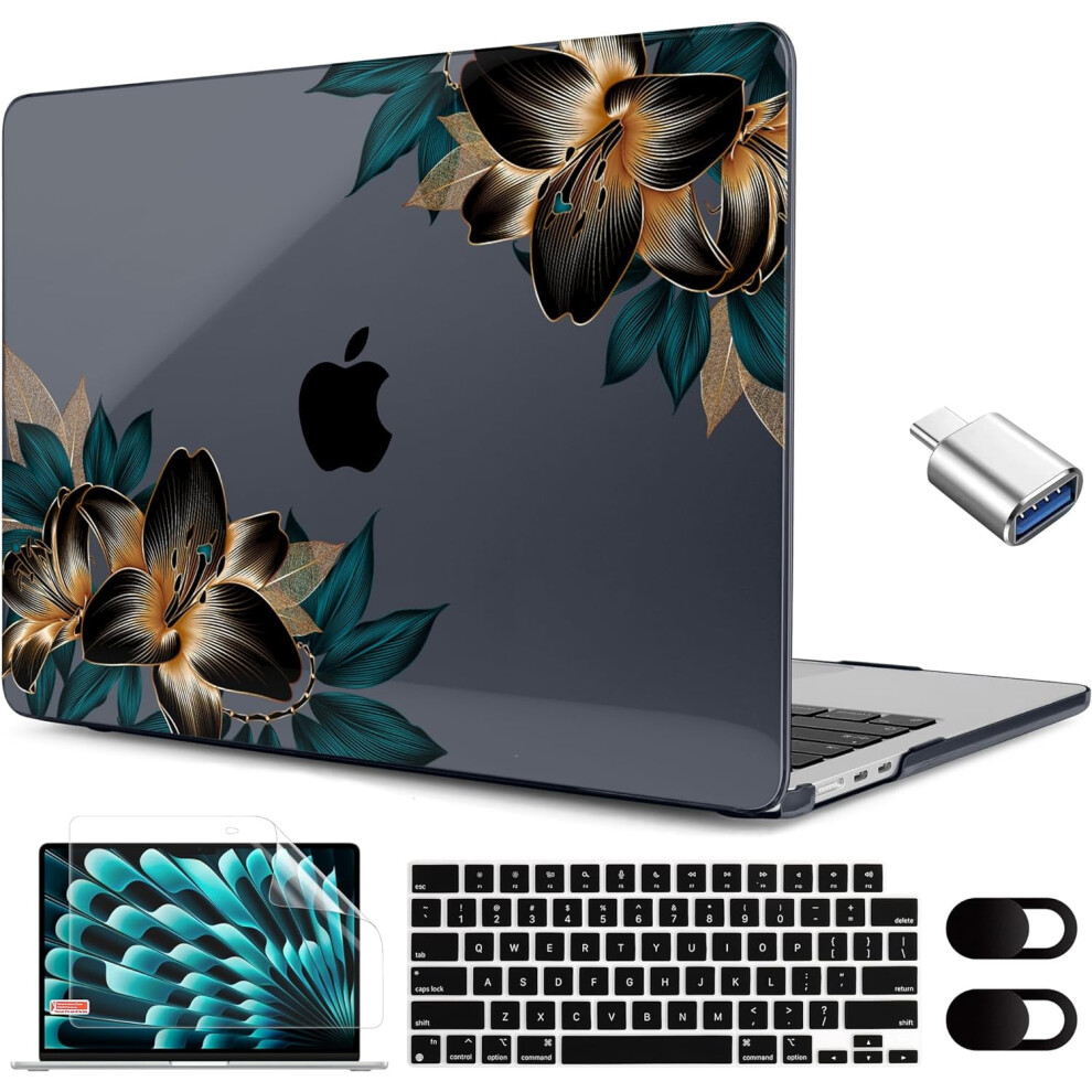 Clear Macbook Air 15-Inch Case For M3/M2 (A3114/A2941) 917087590730