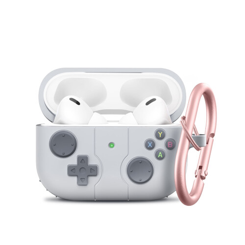 Jixopn Earphone Case for AirPods Pro 2/Pro Light Grey