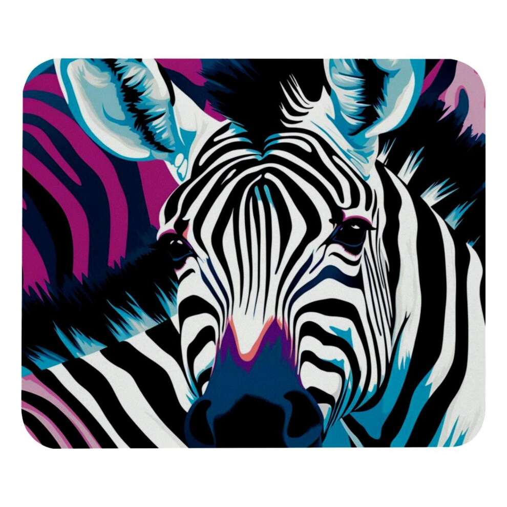 Rose Horse Mouse Pad Square Non-Slip Rubber Base 8.3 X 9.8 917087595537