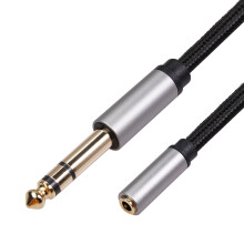 Guitar Cable 6.35mm Male to 3.5mm Female