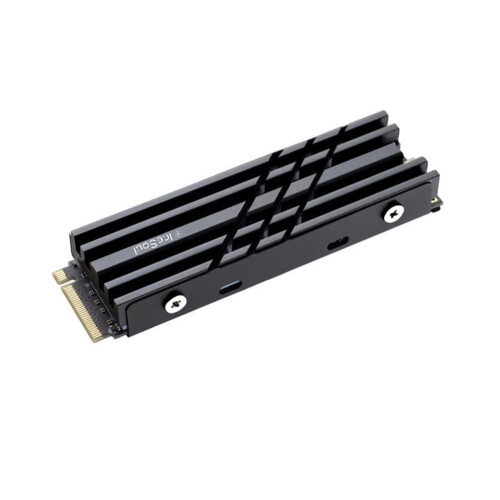 PS5 SSD cooling heat sink with double-sided thermal pad